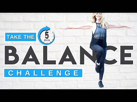 5 Minute Balance Exercises For Women Over 50 | 14 Day Challenge!