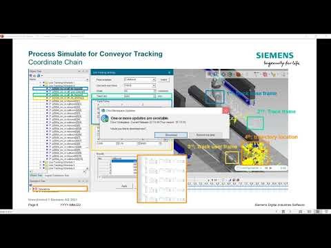 Process Simulate - FANUC Conveyor Tracking