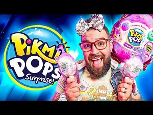 Pikmi Pops Surprise Scented Plush Opening and Review 🧸🍭(Cotton Candy Edition)‪@TheAwesomeLawsons‬