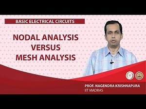 Nodal analysis versus Mesh analysis