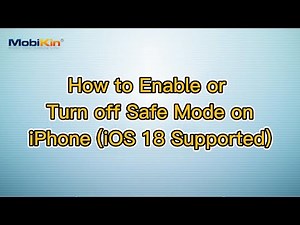 How to Enable or Turn off Safe Mode on iPhone (iOS 18 Supported)
