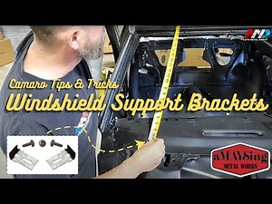 Early Camaro Windshield Support Stop Bracket