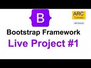 Bootstrap Live Project | Bootstrap Tutorial For Beginners