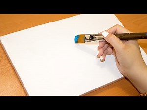 Paint Night At Home / Easy Acrylic Painting Tutorial For Beginners Step By Step