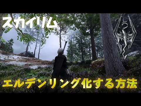 【MOD導入】スカイリムをエルデンリング化する方法【スカイリムSE】