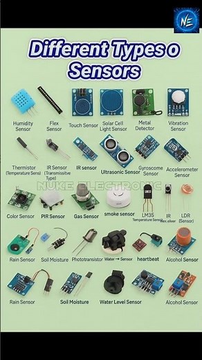 Different types of Sensors For Arduino and Esp32
