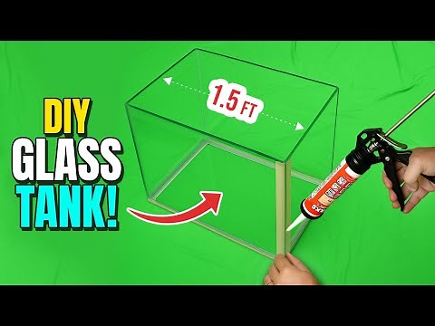 How to Make a 1.5 Feet Glass Aquarium at Home | DIY Fish Tank Build Guide