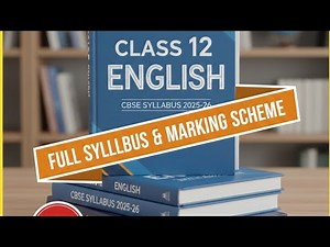 Class 12 English Syllabus l CBSE FULL Syllabus 2025-26 l#englishupboard #englishclass12th