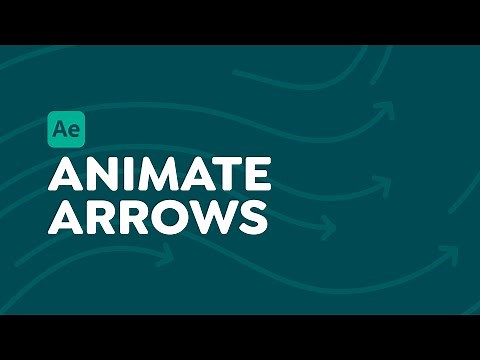 Animate an Arrow on ONE LAYER | After Effects Tutorial & Free Preset
