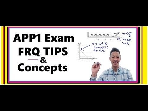AP Physics 1 Exam Tips (FRQ Strategies/Samples)