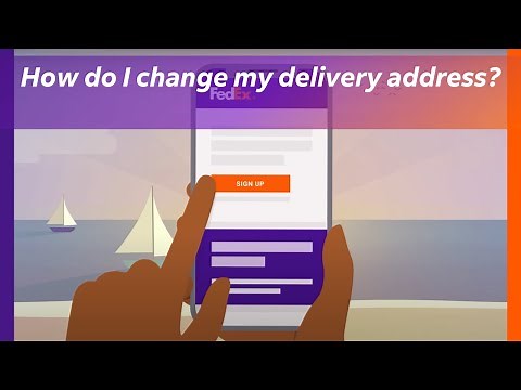 How do I change my delivery address?