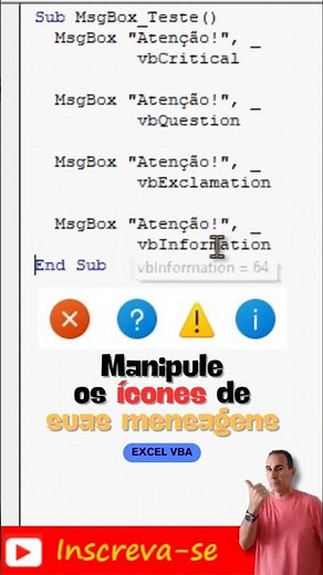 MsgBox personalizado vba