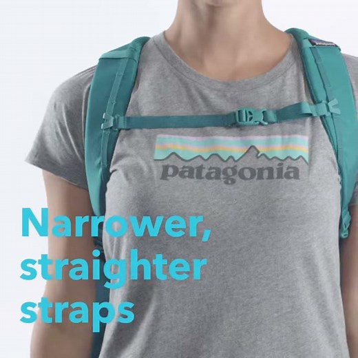 Custom Tailored for A Woman's Torso - The Patagonia Womens Refugio Pack 26L