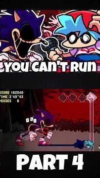 FNF - You Can't Run 2025 [PART 4] (Sparking Phantom Take) (FNF MOD) #shorts