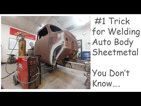 How to weld: auto body panels & sheetmetal - tips and tricks - D.I.Y Auto Restoration