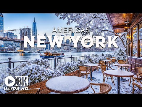 New York 8K UHD – The Magnificent Beauty of the Magnificent and Modern City Under the Winter Sky