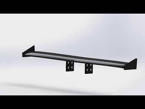 Car Spoiler SOLIDWORKS