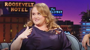 Emma Watson took a photo with Danielle Macdonald that Danielle still hasn't gotten to see. | The Late Late Show with James Corden