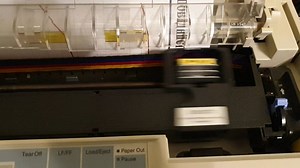 You can print full color on Epson dot matrix printer, and here how it works.