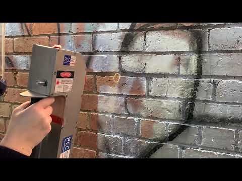 Laser Graffiti Removal