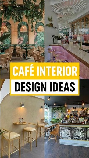 Cafe Interior Design Ideas 2025 | Small Space, Low Budget & Instagrammable Looks!