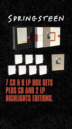 Bruce Springsteen – Selections from The Lost Albums | Official Pre-Order