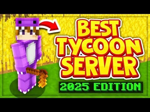 NEW MINECRAFT TYCOON GENS SERVER! *2025 Edition* (New) | New Minecraft Tycoon Gens Server