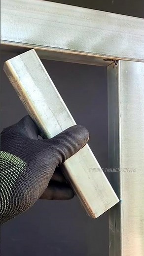 smart tricks for thin metal fabrication #welding #welder #metalwork #fabrication