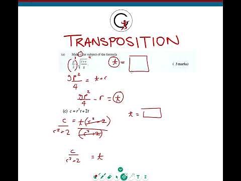 Understanding Transposition: CSEC Math Tutorial