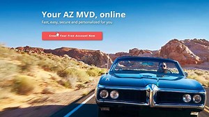 ServiceArizona.com, the state’s official online portal for MVD services, can quickly and easily perform most common vehicle-related transactions, including registration renewals. By setting up an account at AZMVDNow through ServiceArizona.com, users can take learner’s permit tests at home, conduct vehicle title transactions and receive a range of other services. | Arizona Department of Transportation