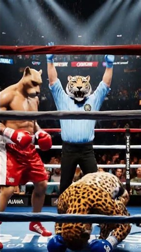 puma and leopard fighting!