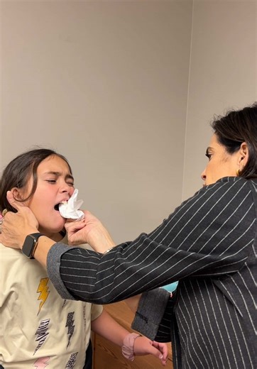 The tooth fairy is on standby- Pulling teeth isn’t as easy as it looks! #ToothFail #loosetoothremoval #loosetooth #loosetoothcheck