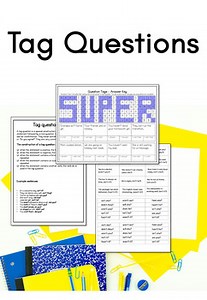 Question Tags Worksheets and Games