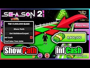 🦑 The $1,000,000 Glass Bridge Script - Infinite Cash | Show Path