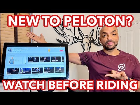 NEW PELOTON BIKE OWNERS: SCREEN TUTORIAL, TIPS AND GETTING STARTED | WATCH BEFORE RIDING.