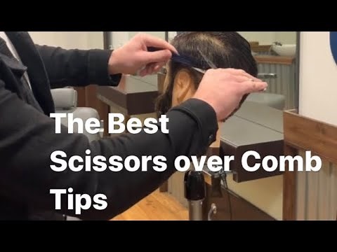 How To Scissor Over Comb | Shear Over Comb Explained | A Tutorial For Beginner Barbers