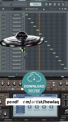 UFO Sound Presets for Sylenth1 - Cinematic & Alien SFX #flstudio #sounddesign #sylenth1