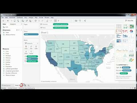 Tableau - Intro to Maps for Data Visualization