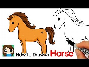 How to Draw a Simple Horse