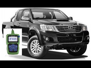 TOYOTA HILUX PROGRAMMING KEY AND KEY FOB BY OBD STAR F101