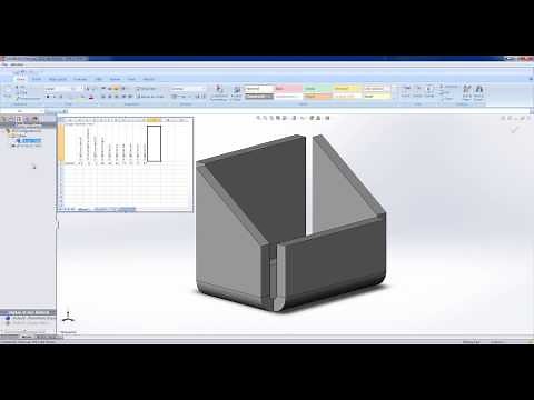 Using Design Tables in SolidWorks