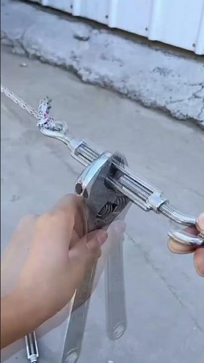 How to properly install and use the Stainless Steel Hook to Eye Turnbuckle