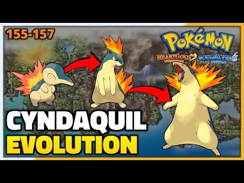 How to Evolve Cyndaquil into Quilava and Typhlosion in Pokemon HeartGold and SoulSilver