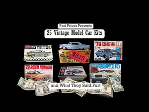 25 Vintage Model Car Kits and What They Sold For