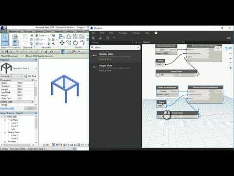 Controlling Revit Table Parameters with Dynamo
