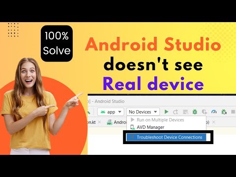 Android Studio doesn't see device