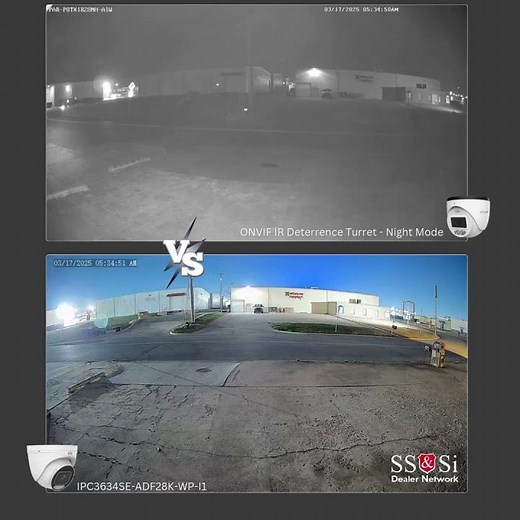 OwlView vs. Standard IR Night Vision | Uniview Full-Color Night Vision Comparison #uniview