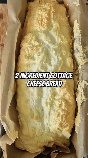 Simple 2-Ingredient Cottage Cheese Bread🍞