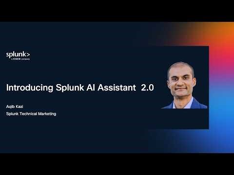 Splunk AI Assistant 2.0: Agent Mode Threat Hunting Demo