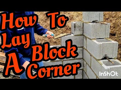 How to Lay a Block Corner
